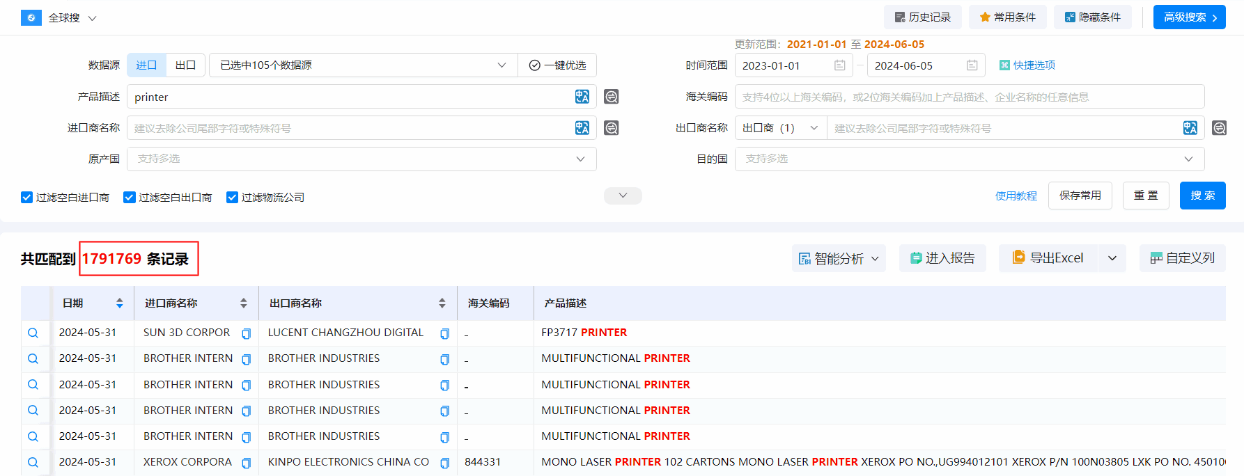 海关数据,dcbox小金库海关数据,搜索海关数据